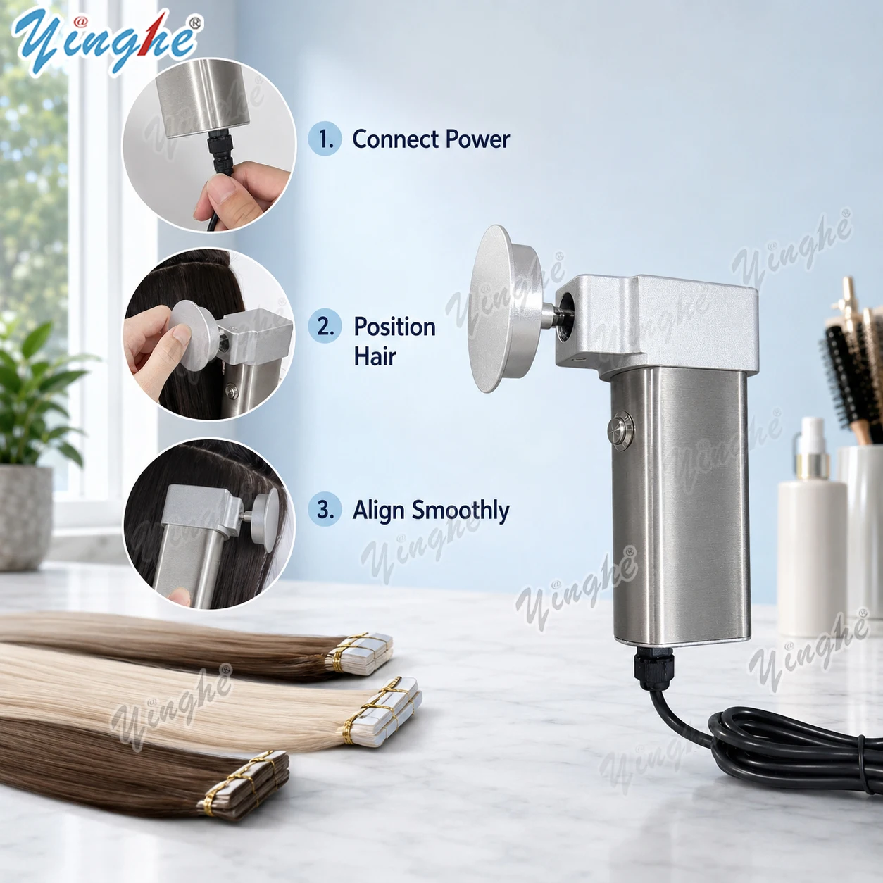 Hair Straightener - Профессиональный автоматический выпрямитель для волос для