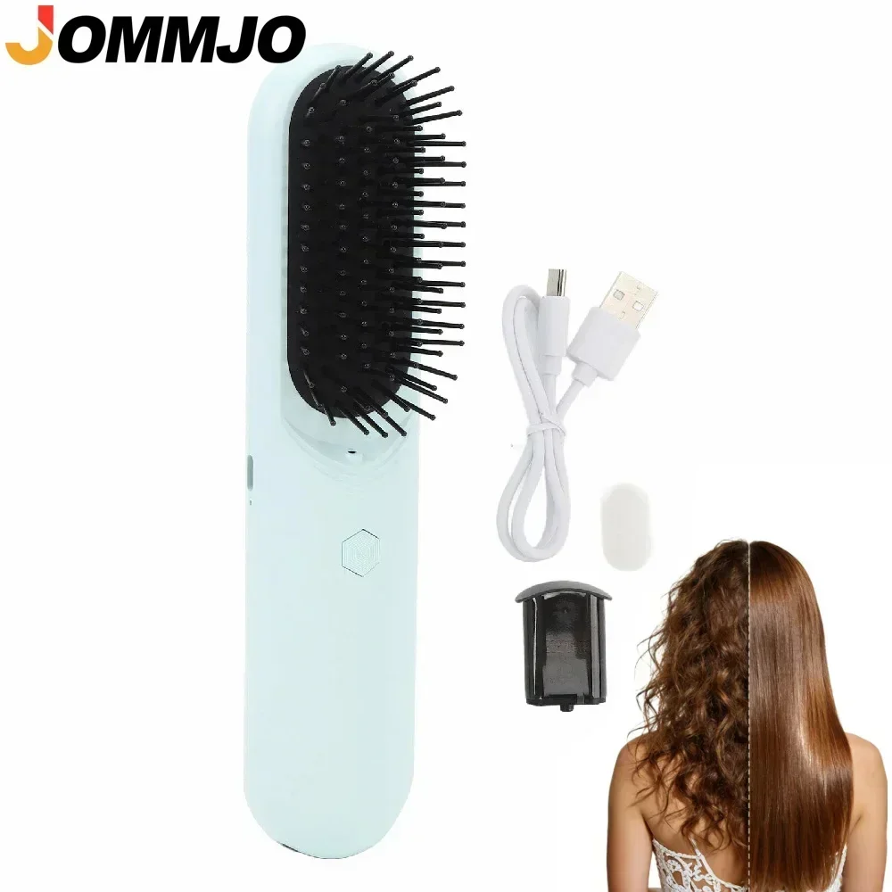 Hair Straightener - Электрическая паровая расческа-выпрямитель для волос, расческа-дематтер