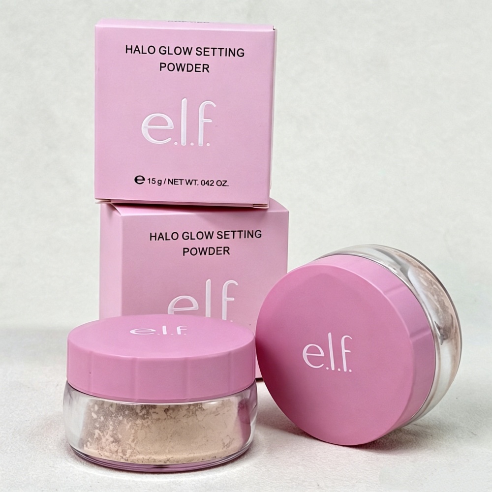 Huda Beauty Makeup Set - Жидкие румяна ELF Halo Glow с