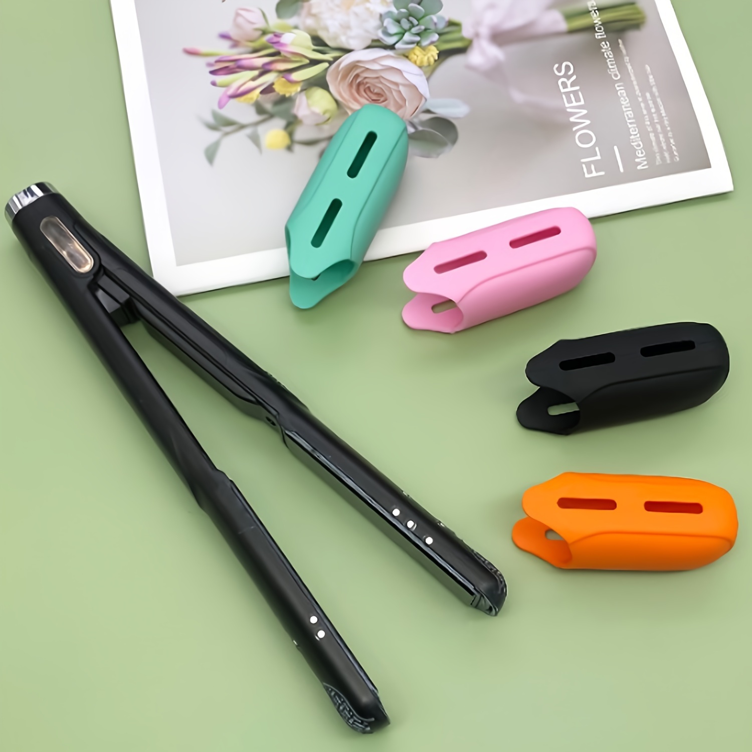 Hair Straightener - Термостойкий чехол-коврик для парикмахерских инструментов, утюжка