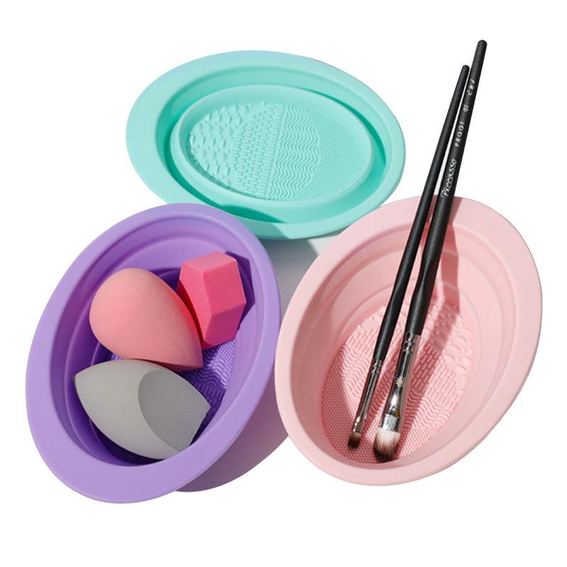 Складная миска для чистки пудр – обзор и цена Beauty Makeup Eyeshadow