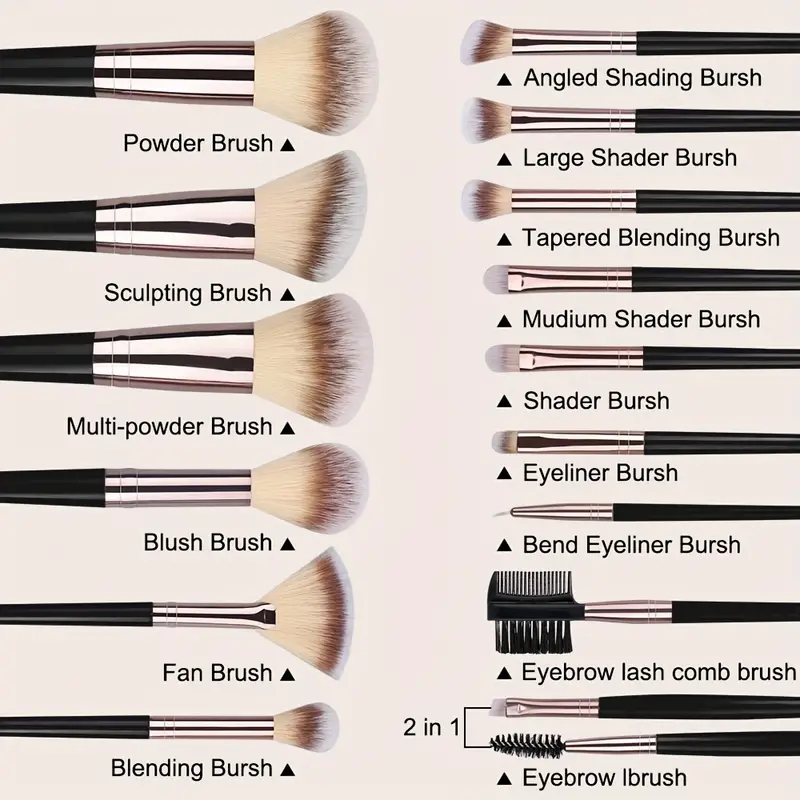 Роскошный набор кистей для мак – обзор и цена Beauty Luxe Makeup
