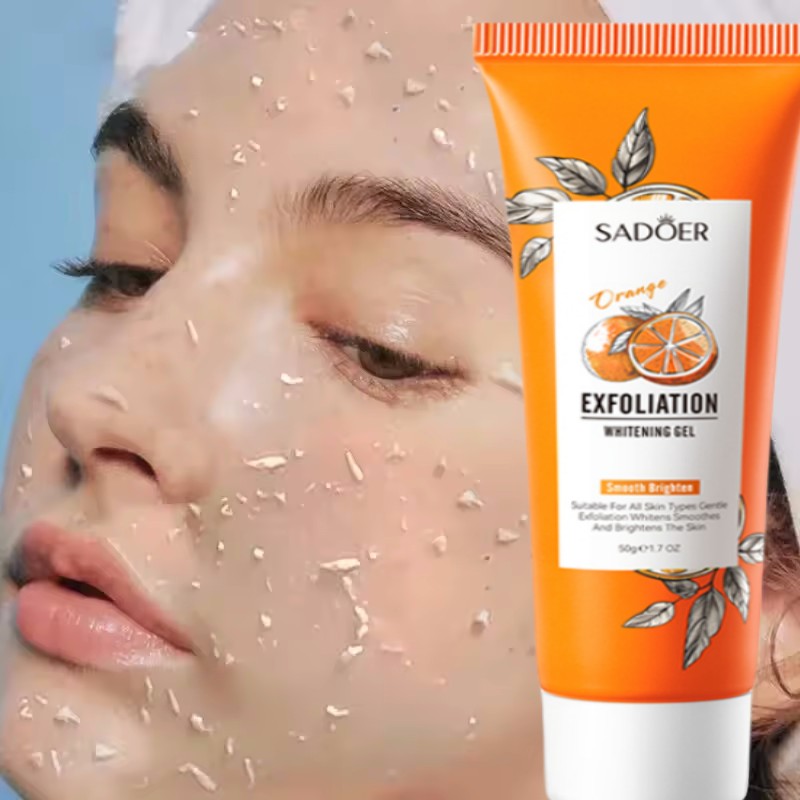 Оранжевый отшелушивающий гель- – обзор и цена Beauty Makeup Cream