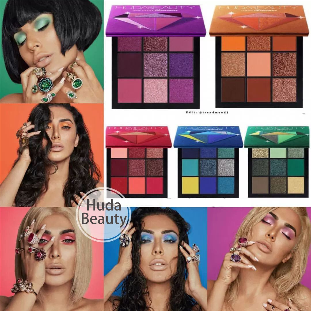 Huda Beauty 9-цветная палитра  – обзор и цена Huda Beauty Makeup Set